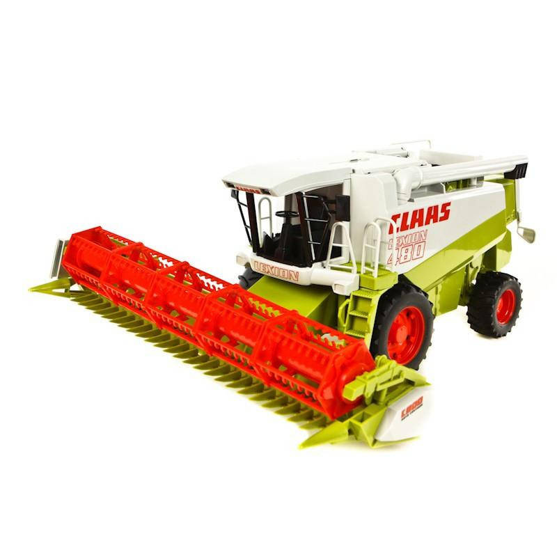

Іграшкова спеціалізована техніка Bruder Комбайн Claas Lexion 480 (02120), Зелёный