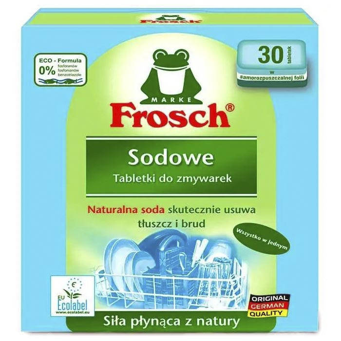 

Таблетки для посудомоечных машин Frosch Сода 30 шт