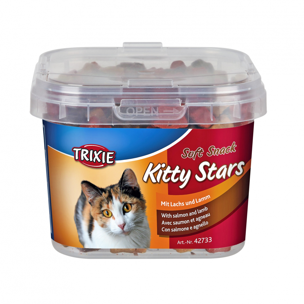 

Лакомство для кошек Trixie Kitty Stars 140 г