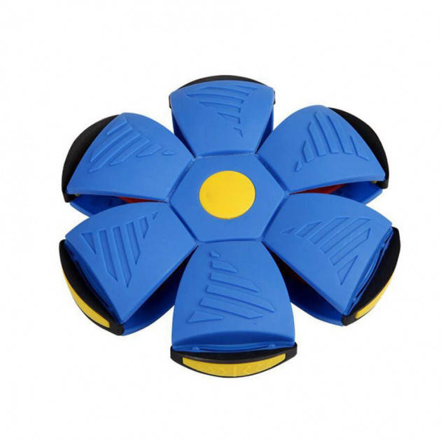 

Мяч Phlat Ball трансформер Blue YLW