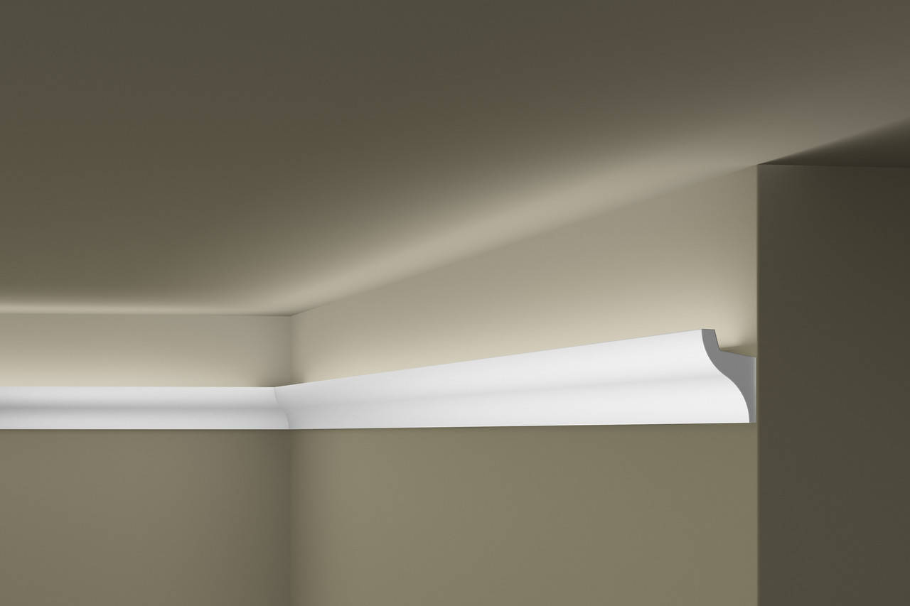 

Карниз NMC Wallstyl IL3 (50x33)мм, Белый