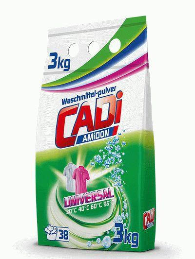 

Универсальный стиральный порошок Cadi Amidon Universal, Кади 3 кг