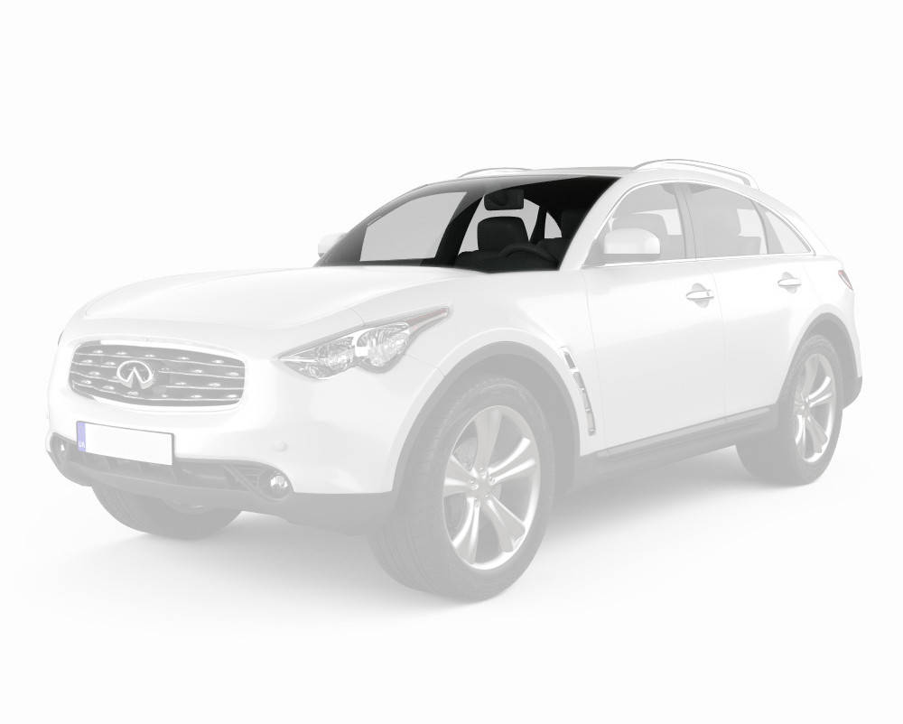 

Лобовое стекло Infiniti FX35/50 (S51) (2009-) /Инфинити FX35/50 (S51) с датчиком дождя, Зелёный