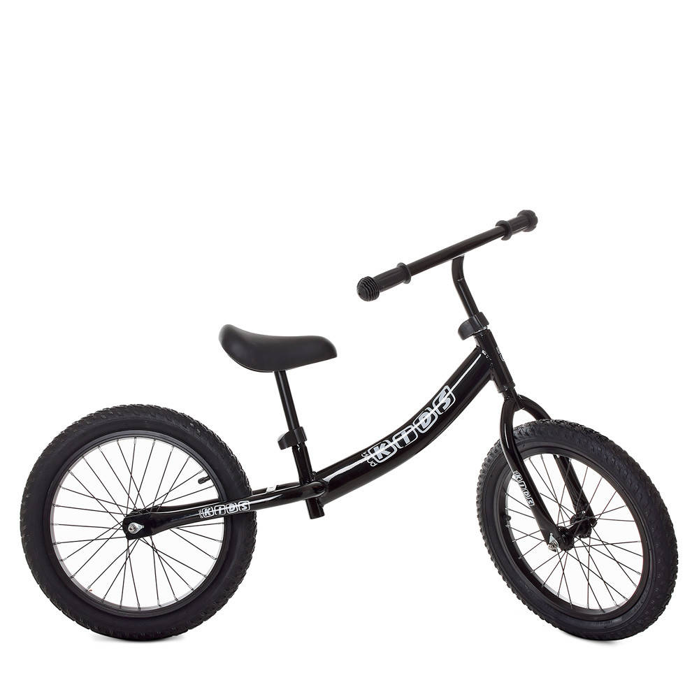 

Детский беговел 16 дюймов PROFI KIDS M 5468A-8 Черный с надувными колесами