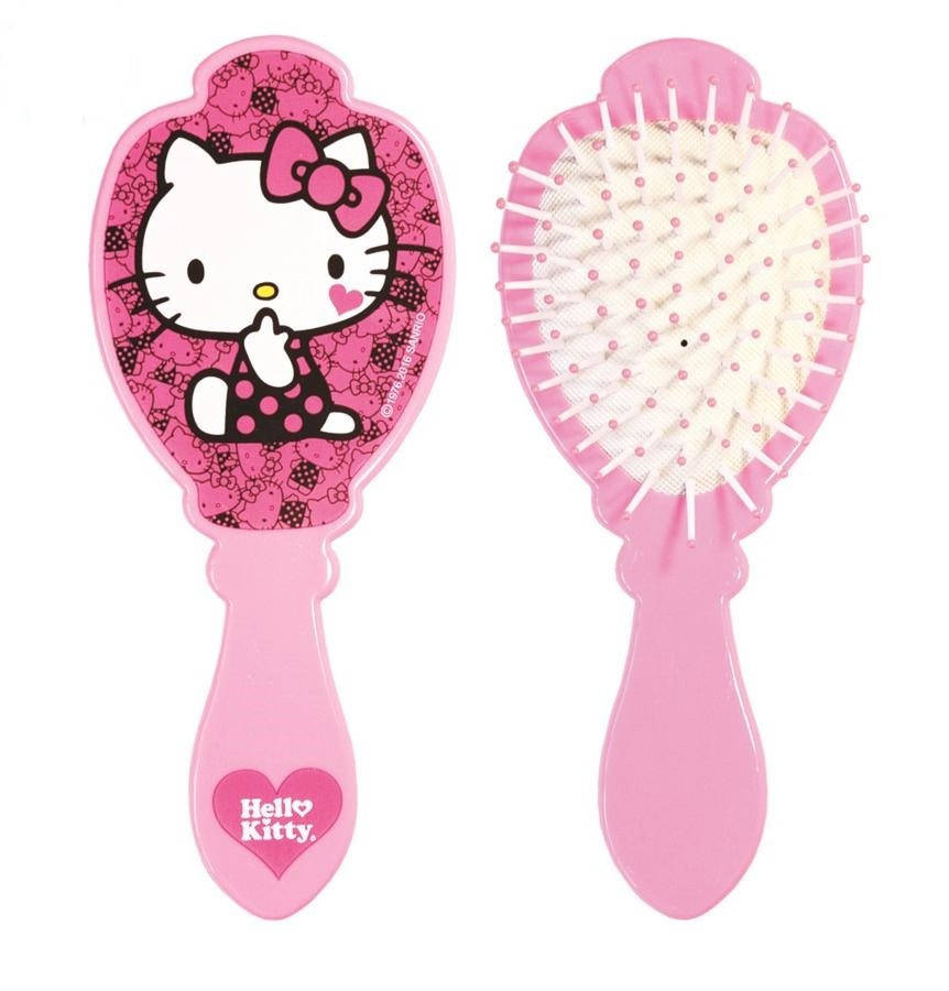 

Расчёска для волос La Rosa Hello Kitty детская массажная розовая 6074-2