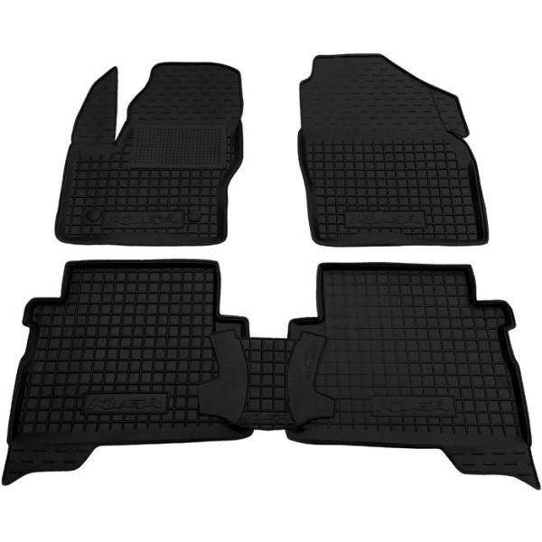 

Резиновые коврики в салон Ford Kuga 2 2013-, Черный