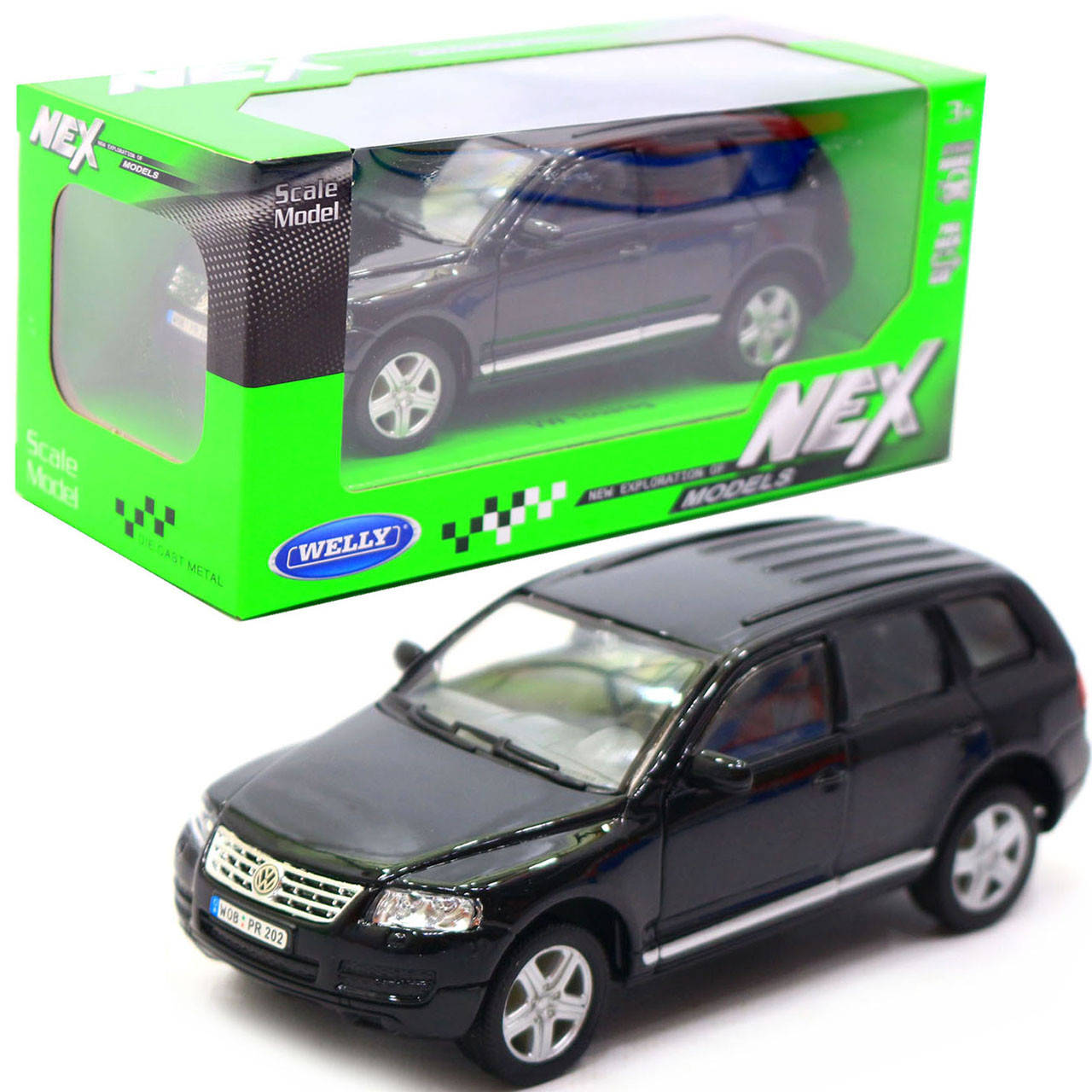 

Игрушечная машинка Welly «Країна Іграшок» Volkswagen Touareg (Фольксваген Туарег) черный (39877CW)