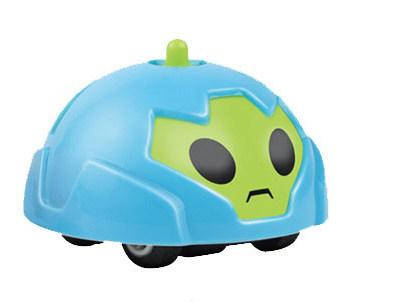 

(BB1102) Машинка-волчок Gyro Chariot MECHA series голубая с зелёным