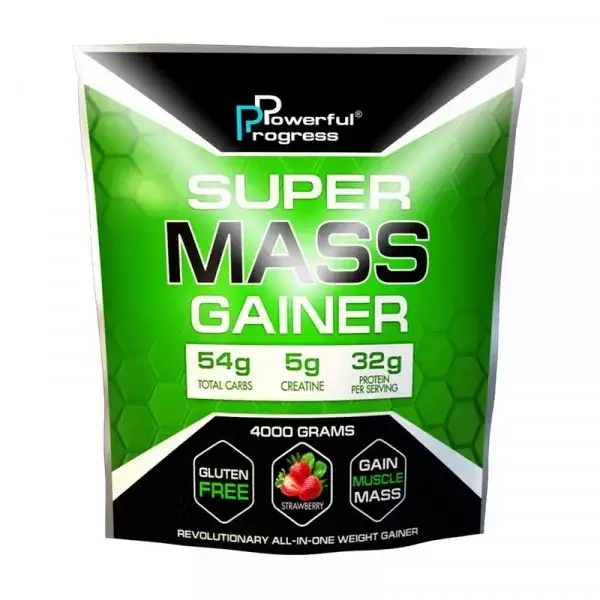 

Гейнер Powerful Progress Super Mass Gainer 4 kg