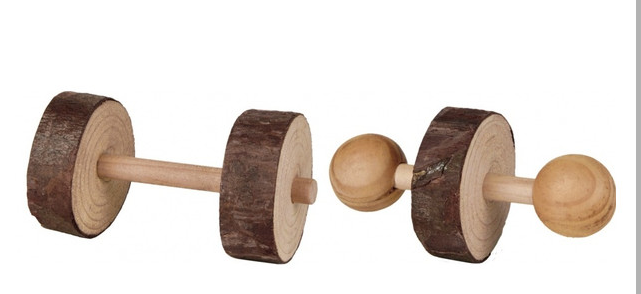 

Набор гантель для грызунов Natural Living , (уп-2шт), Trixie TX-6195