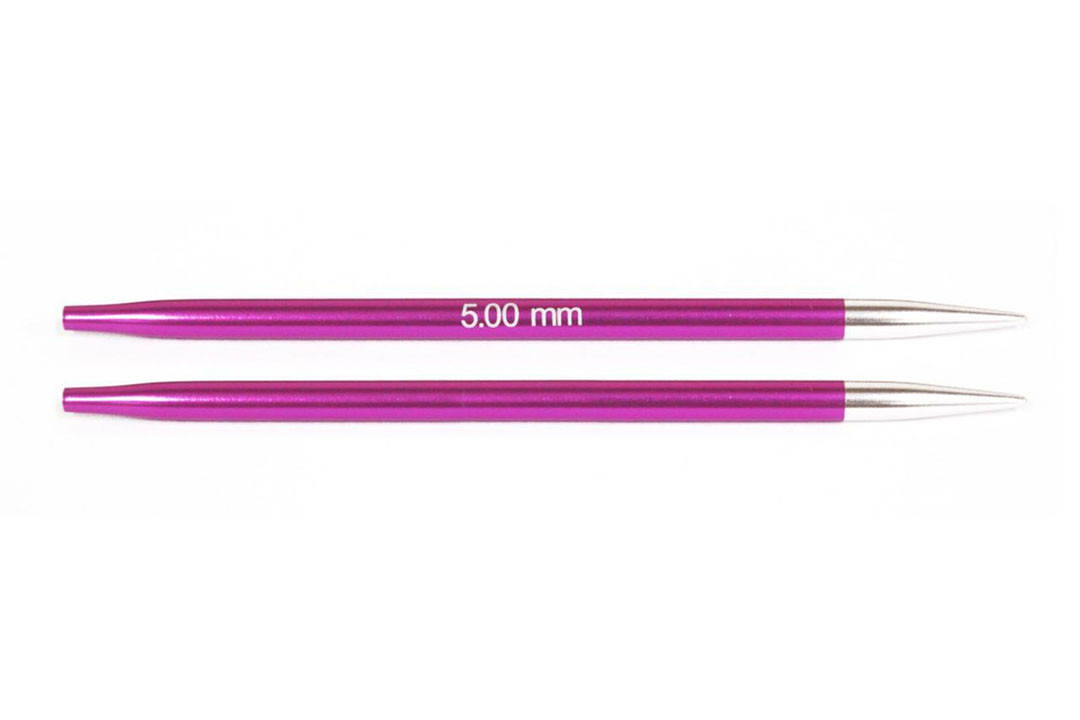 

Спицы cьемные 5.00mm Zing, KnitPro