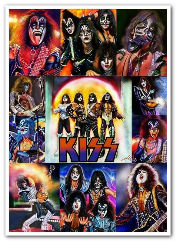 

KISS — американская рок-группа плакат