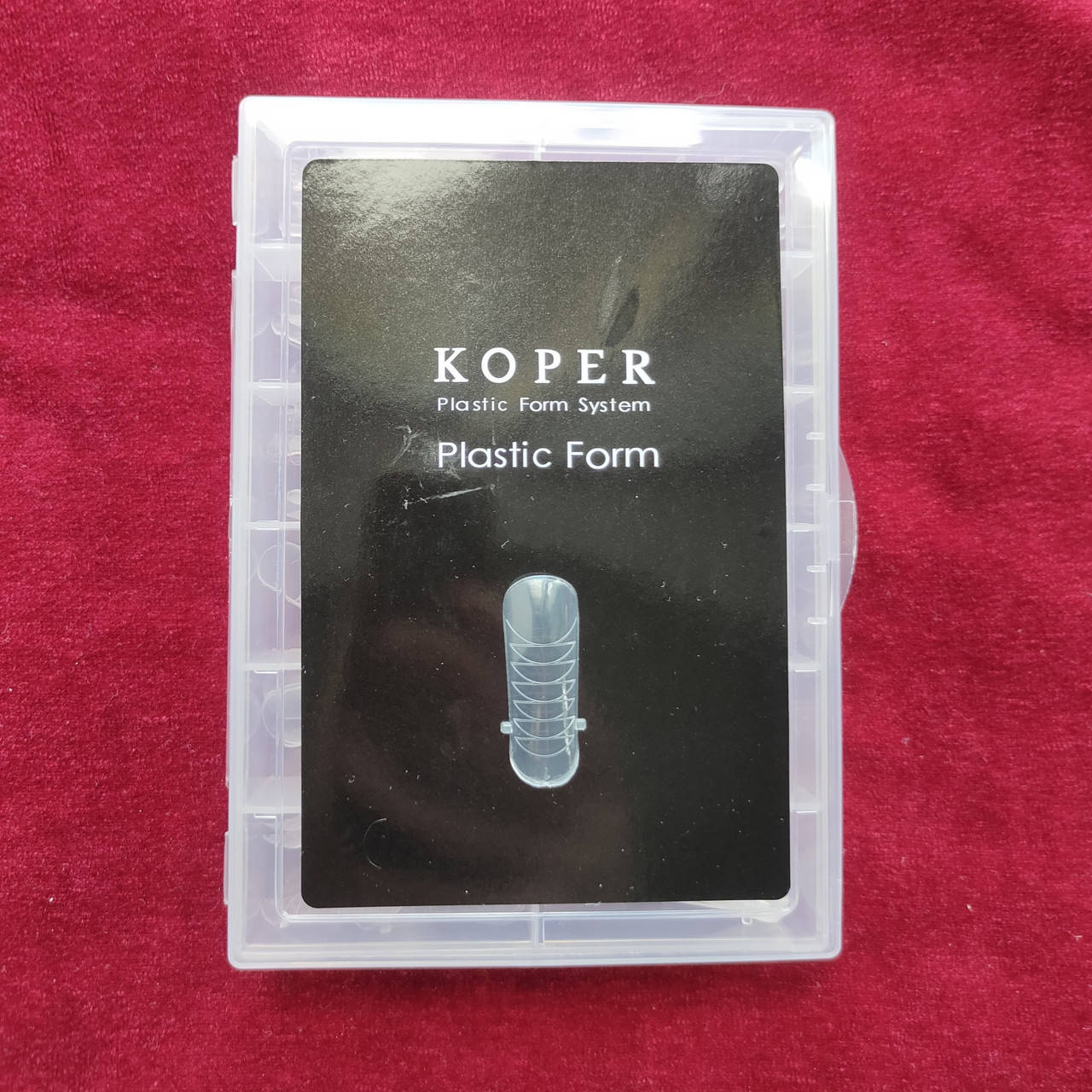 

Верхние формы для наращивания Koper 120 штук, Прозрачный