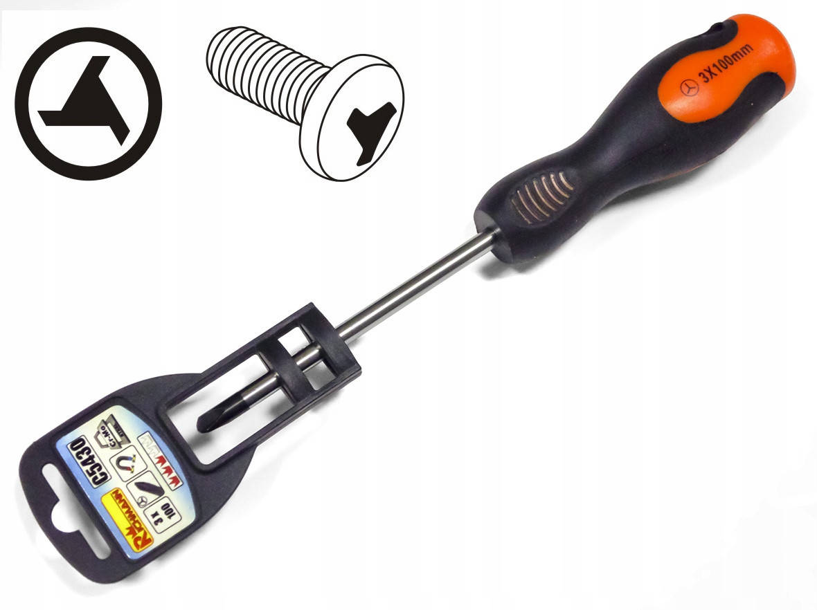 

Отвертка типа Мерседес на 3 лучи Richmann размер '3' (C5430)