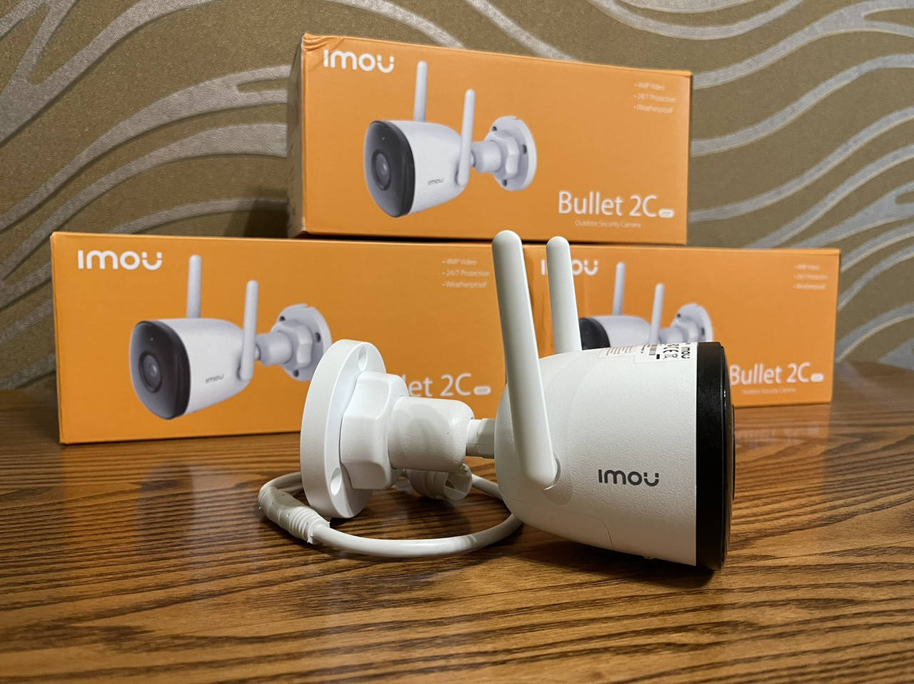 

IP камера 4мп c WI-FI Imou Bullet 2C (IPC-F42P)