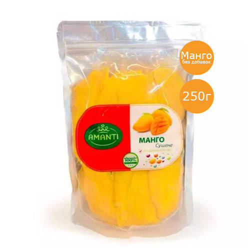 

Манго сушеный Amanti 250г