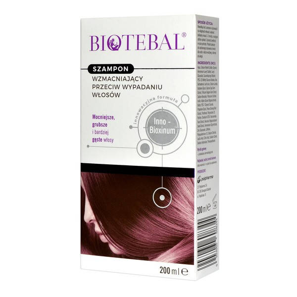 

Biotebal - шампунь против выпадения волос, 200 мл