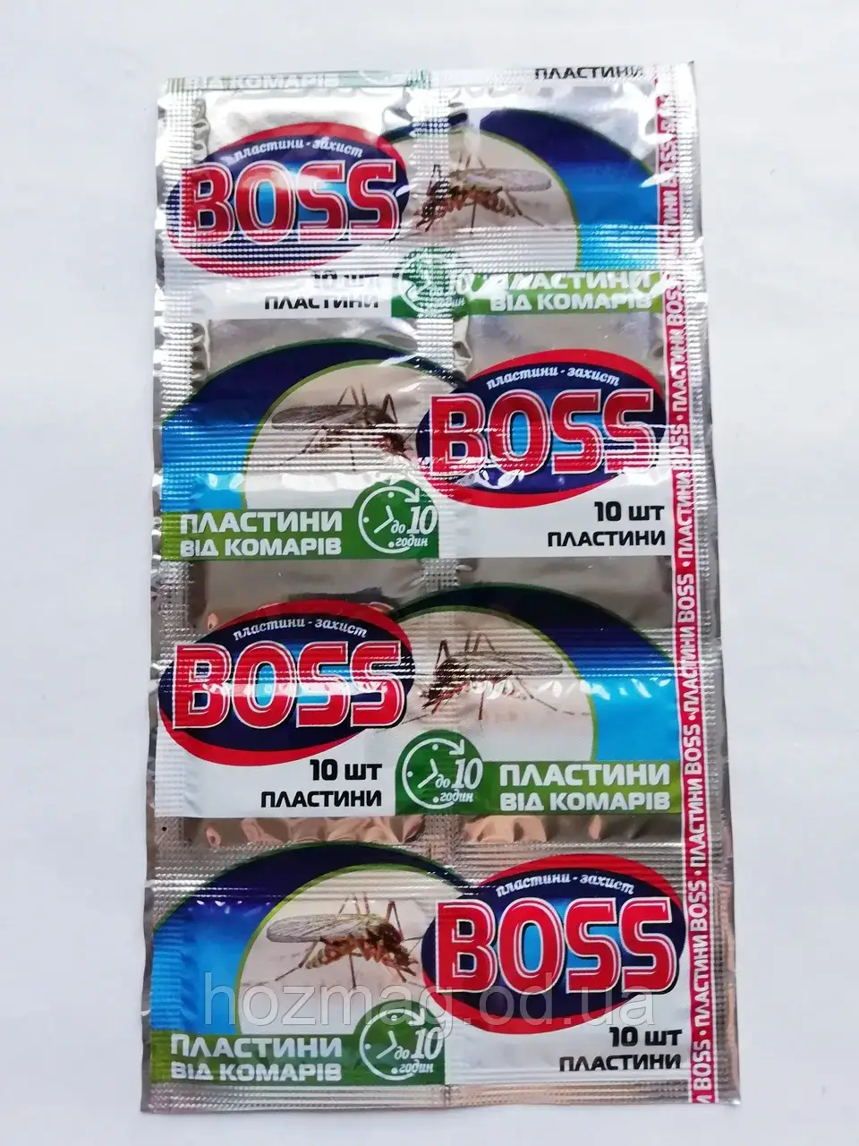 

Пластини від комарів (10шт.) "BOSS"