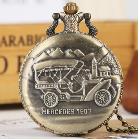 

Мужские часы карманные на цепочке Мерседес 1903