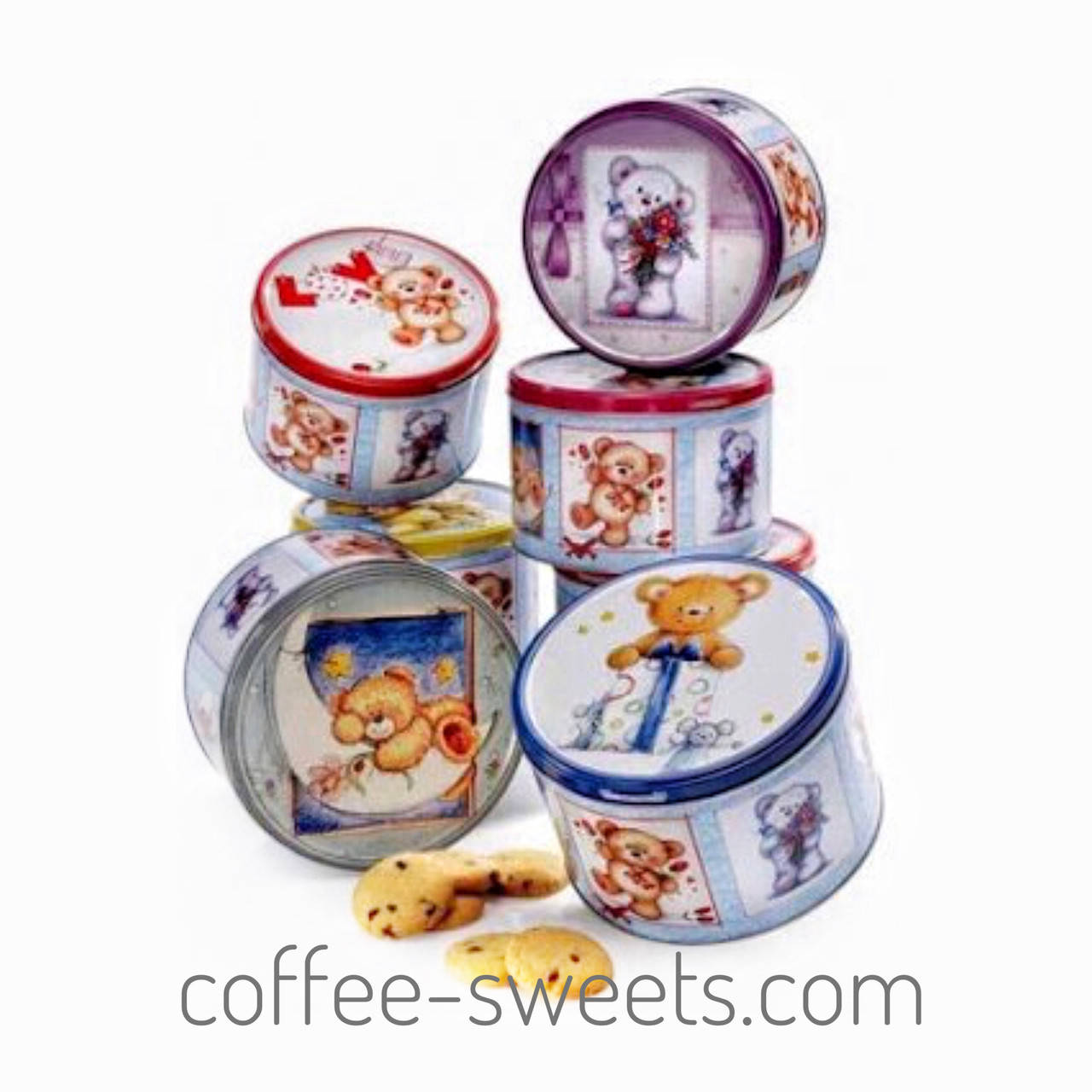 

Печенье Jacobsens Bakery Ltd. "Teddy Bears" 300г ж/б