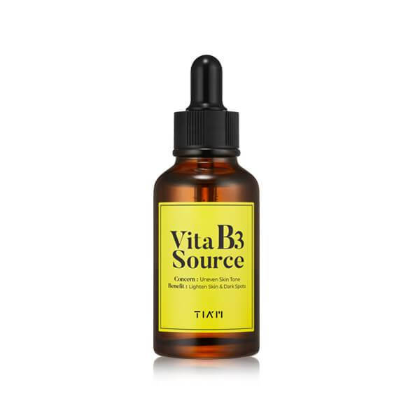 

Сыворотка с 10% ниацинамида от постакне TIAM Vita B3 Source