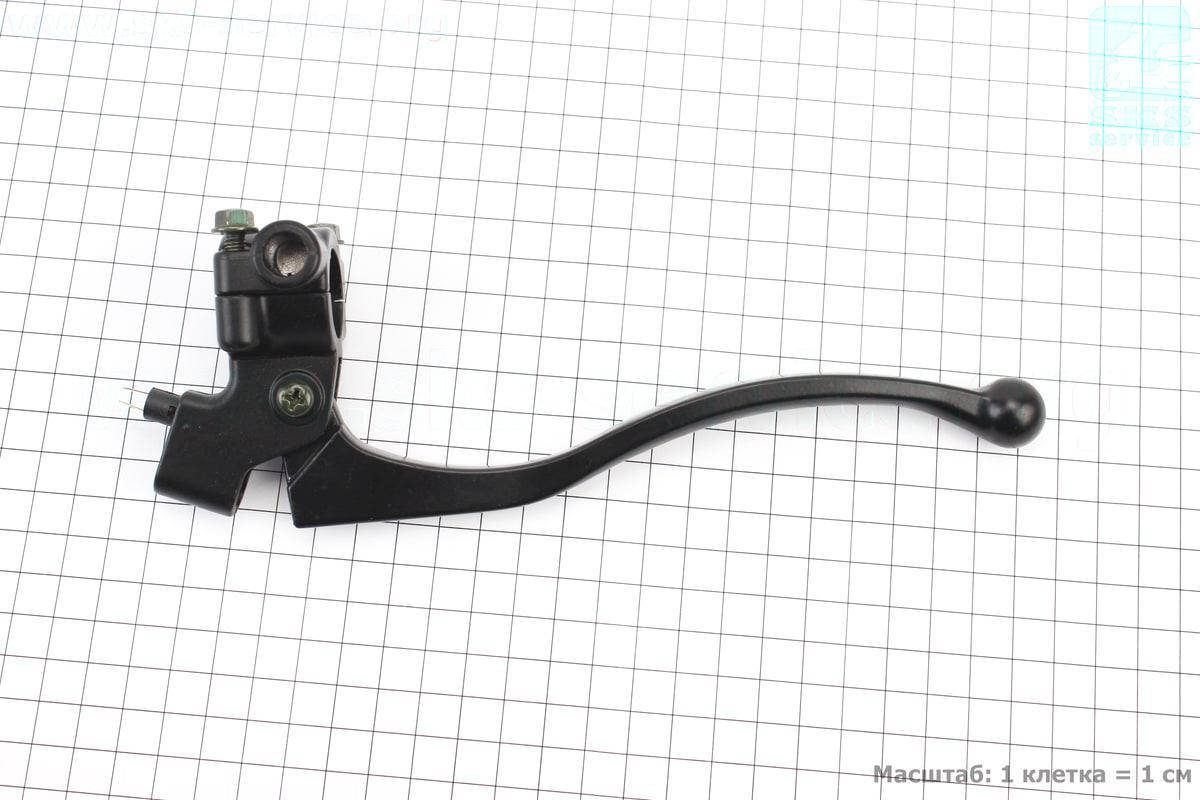 

Loncin- LX250GY-3 Рычаг руля левый с креплением под зеркало (М10) (507090)