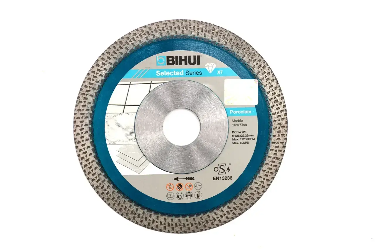 

Алмазный диск BIHUI B-MAGIC 125*1,2*10*22,23 мм (DSDW125)