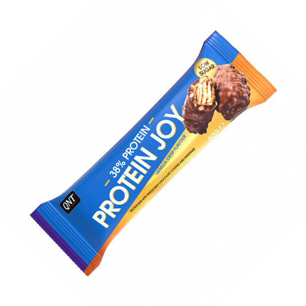 

Батончик QNT Protein Joy bar, 60 грамм Ваниль