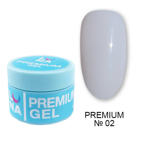 

Luna Gel Premium № 02 - камуфлирующий гель, 30 мл