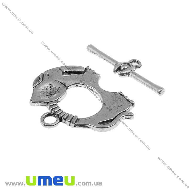 

Тогл Слон, Античное серебро, 21х25 мм, 1 шт (ZAM-018673)