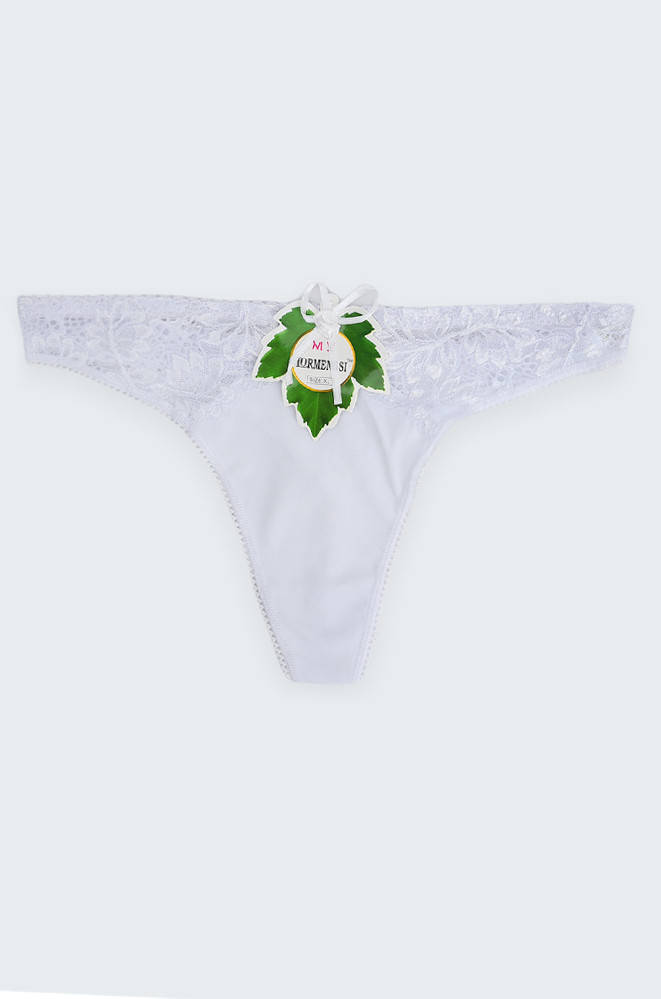 

Стринги женские белые ААА 141091P, Белый