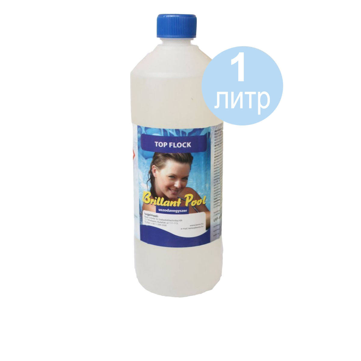 

Флокер (коагулянт, флокулянт) жидкий для воды в бассейне 80011 Kerex (Венгрия), 1 л