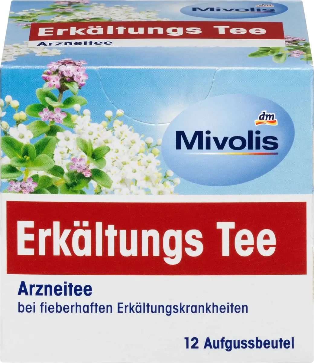 

Лечебный чай Mivolis Erkältungs Tee, 24 гр