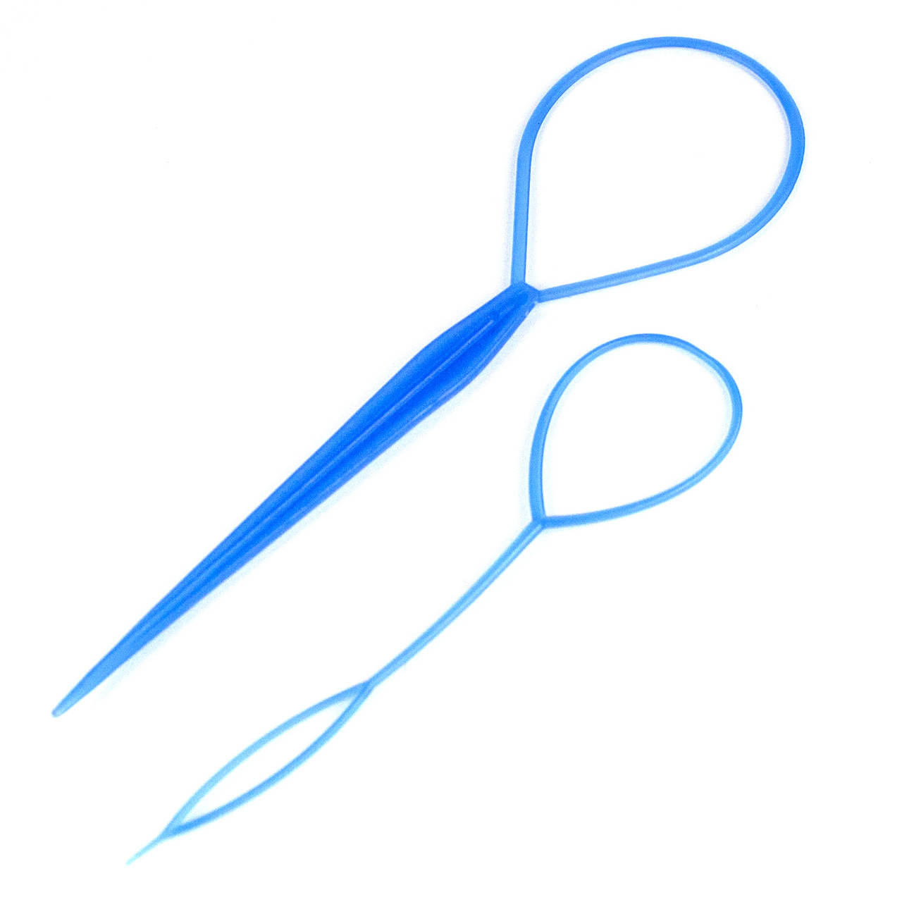 

Петельки для волос Topsy Tail голубые