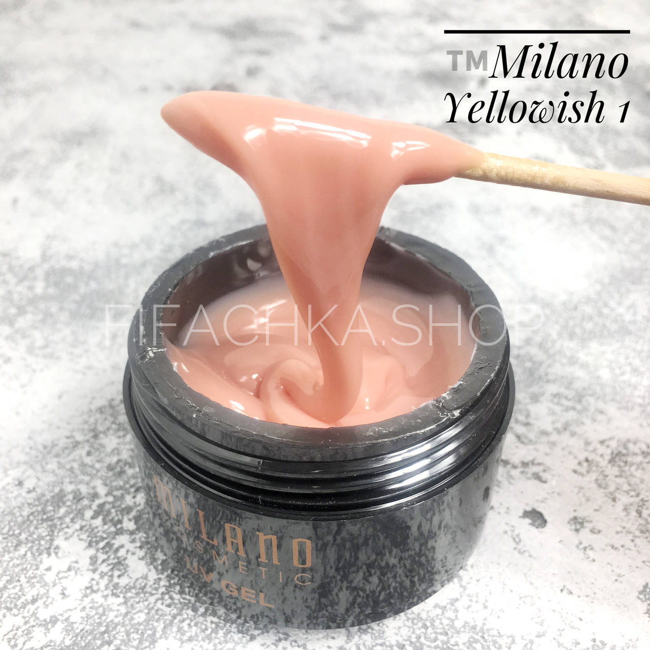 

Гель для наращивания Milano Yellowish-1, 50 мл