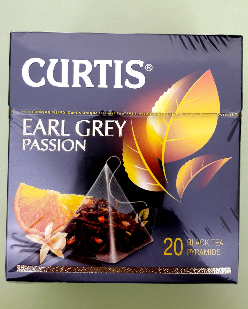 

Чай Curtis Earl Grey Passion 20 пирамидок черный