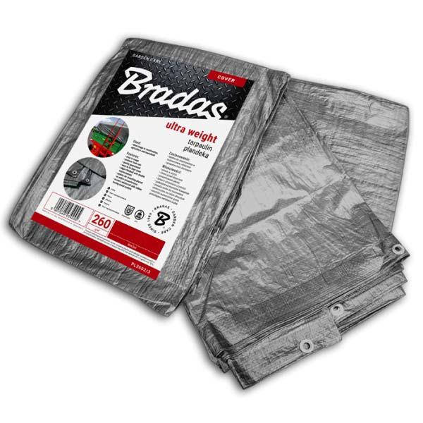 

Усиленный тент BRADAS 2х4м, 260г/м2 ULTRA WEIGHT, Серый