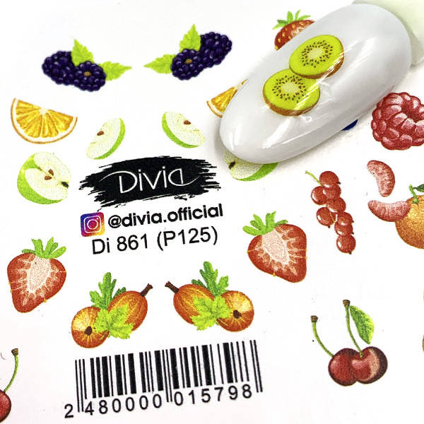 

Divia Наклейки "Рельеф" Di861 №P125