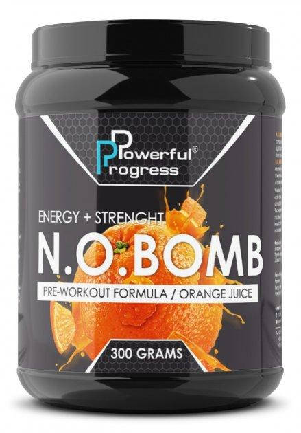 

Предтренировочный комплекс N.O.Bomb Powerful Progress 300 g со вкусом Спелого Апельсина