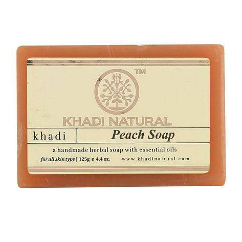 

Мыло Персик Кхади 125 г (Рeach Soap Khadi Natural)