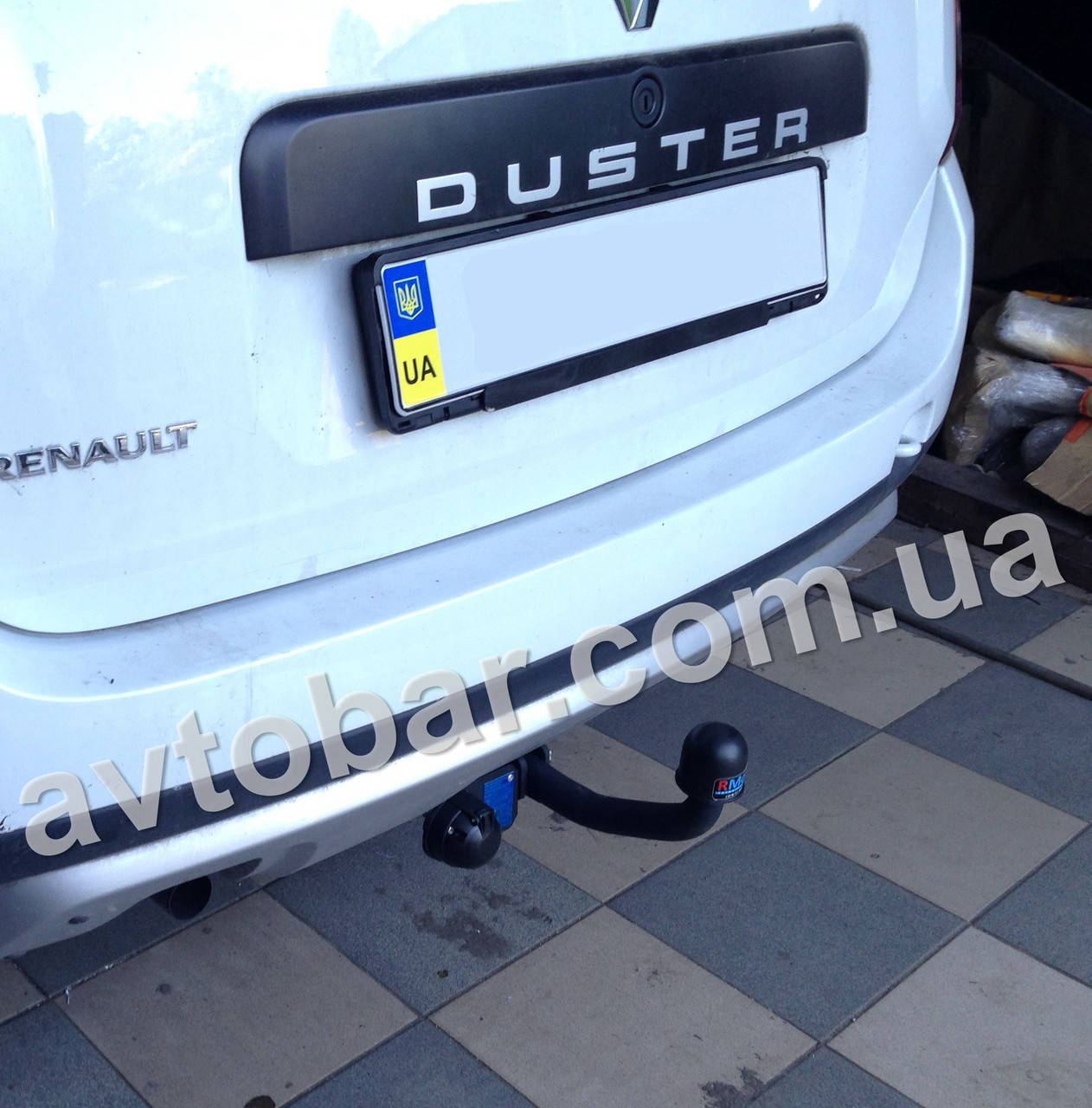 

Фаркоп на Renault Duster (с 2010--) Без подрезки бампера