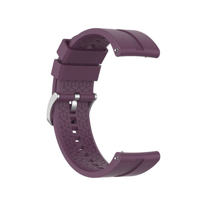 

Ремешок для часов силиконовый на Samsung Galaxy Watch 46mm 22 мм Purple