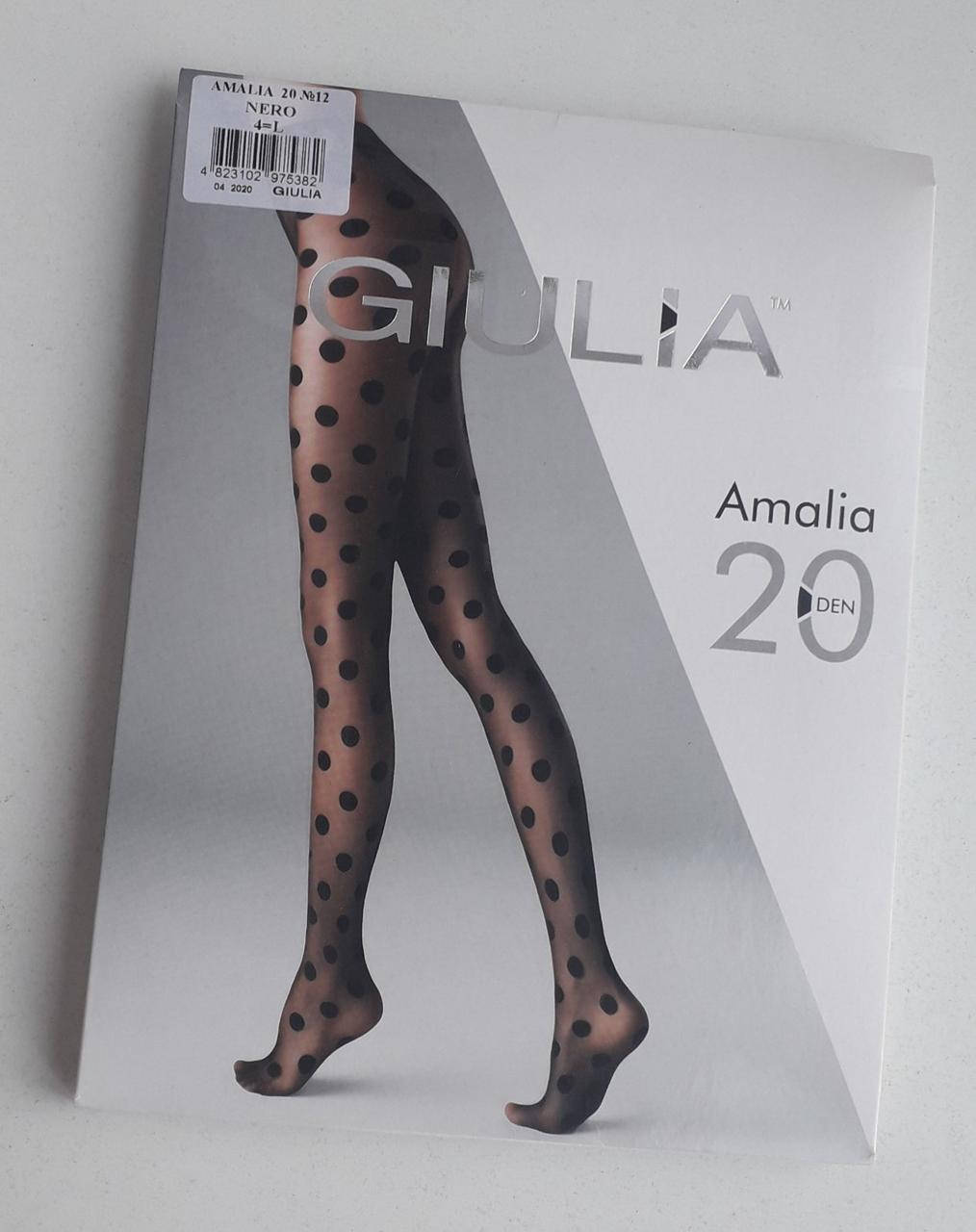 

Женские колготки в черный горошек Giulia AMALIA 20 den №12