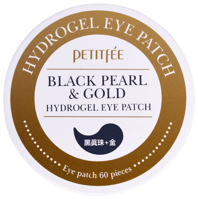 

Патчи гидрогелевые под глаза Petitfee Black Pearl & Gold Hydrogel Eye Patch 60 шт