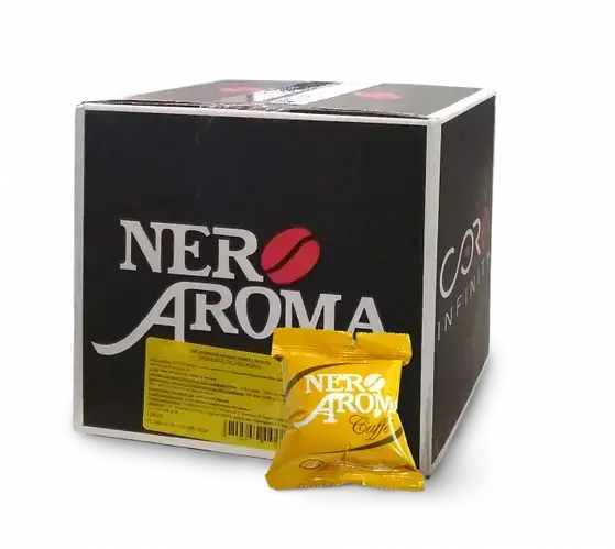 

Кофе в капсулах Nero Aroma Gold 50 шт 100% Арабика Италия