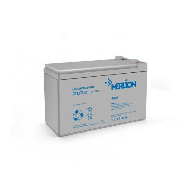 

Аккумуляторная батарея MERLION AGM GP1270F2 12 V 7Ah