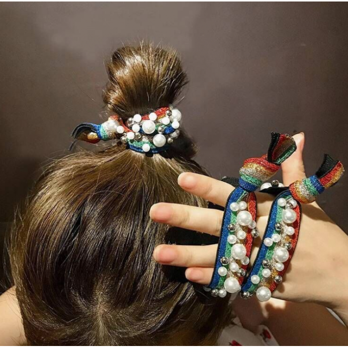 

Резинка для волос "Pearl bubbles", 7 видов