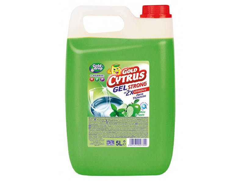 

Моющее средство для посуды 5л Зеленый GOLD Cytrus 49081