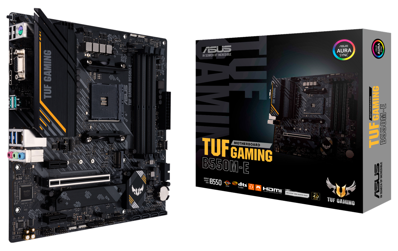 

Материнская плата Asus TUF GAMING B550M-PLUS (sAM4, AMD B550)