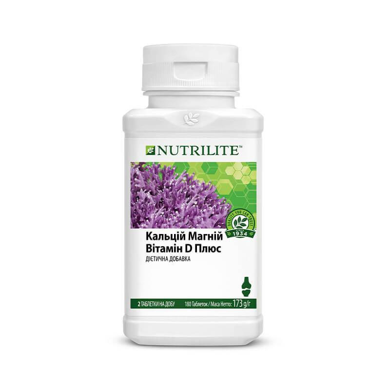 

Комплекс витаминов Амвей Кальций Магний витамин D плюс NUTRILITE™ 180 таблеток